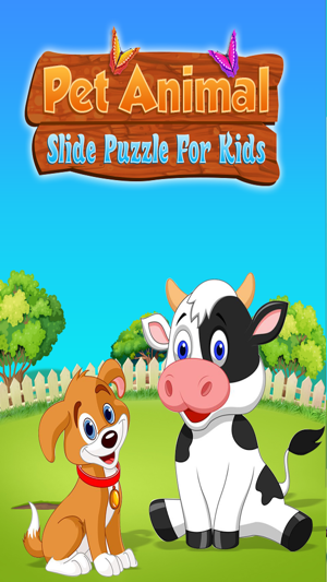 Pet Animal Slide Puzzle For Kids Pro