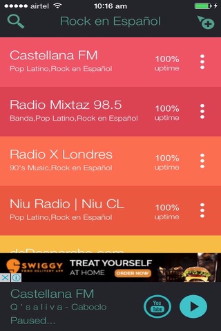 Rock en Español Radio Stations screenshot 2