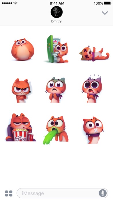 Taffy Cat in Love – Emoji & Stickers screenshot 4