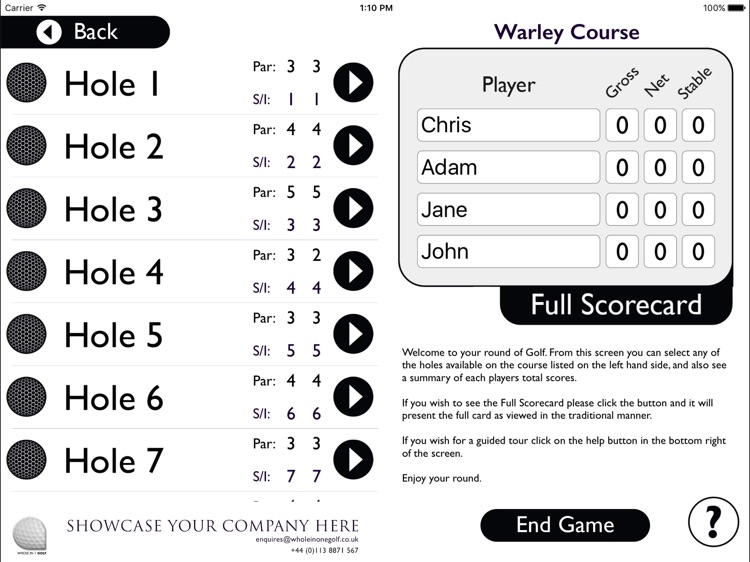Warley Park Golf Club - Buggy