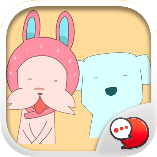 Dog and Cat is Friend Stickers for iMessage iOS App