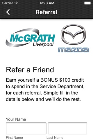 McGrath Mazda Liverpool screenshot 3