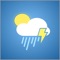 Weather Forecast App for iPhone - Provides Current Weather information plus a 4-day Weather forecast for a given city