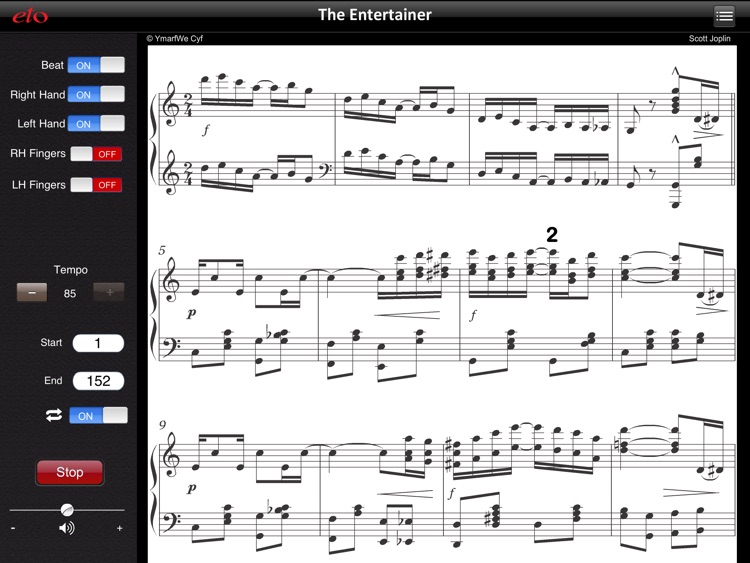 The Entertainer - Piano Practice screenshot-3