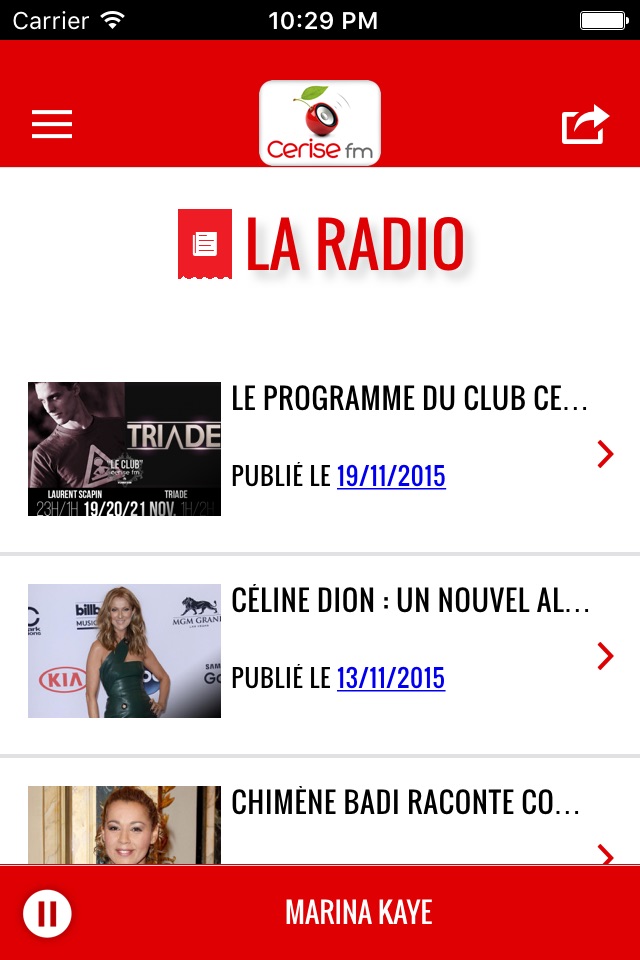 CERISE FM screenshot 3