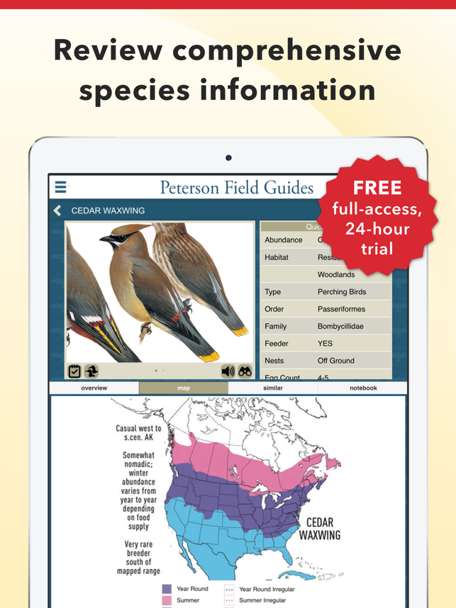 ‎Peterson Bird Field Guide Screenshot