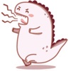 Animated Funny Godzilla Stickers For iMessage