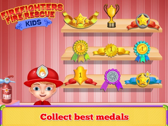 Firefighters Fire Rescue Kids screenshot 3