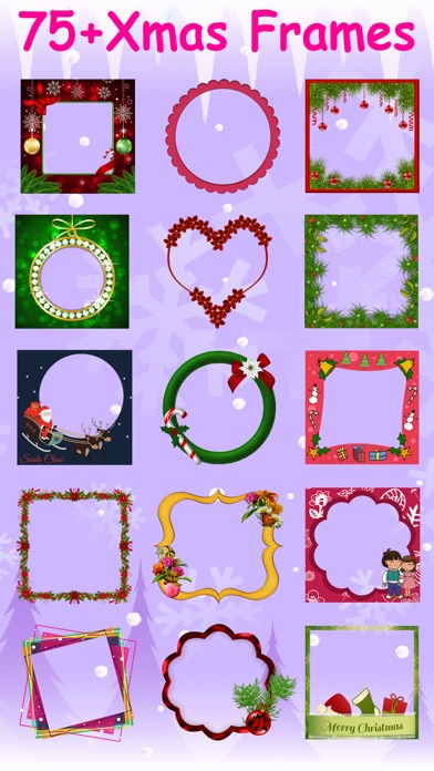 Merry Christmas Photo Frames Editor &amp; Xmas Collage