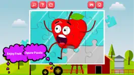 Game screenshot Lively Fruits learning jigsaw puzzle games for kid hack