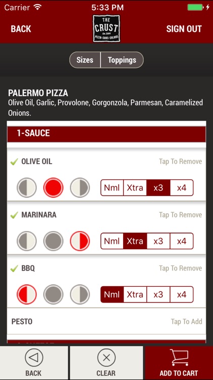 The Crust Pizza screenshot-3