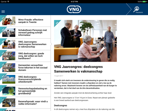 VNG Nieuwsapp screenshot 2