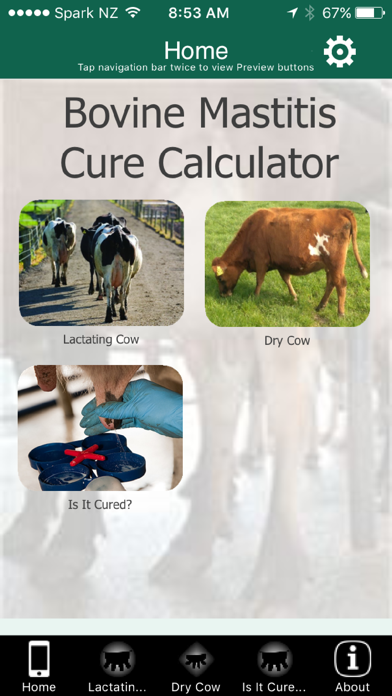 How to cancel & delete Bovine Mastitis Cure Calculator from iphone & ipad 1