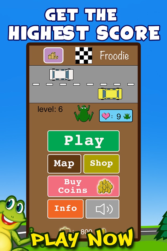 Froodie - Road Crossing Frog Frogger screenshot 4