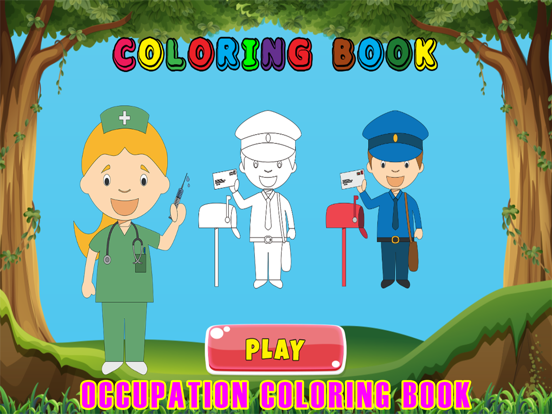 Download Occupation Coloring Book Page Kids Learning Game App Price Drops