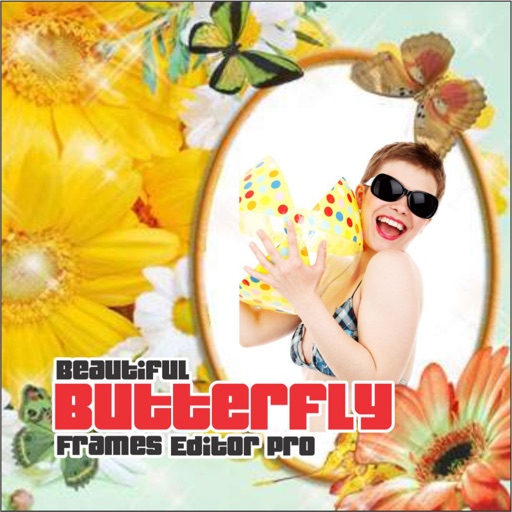 Beautiful Butterfly Frames New HD Photo Editor Pro