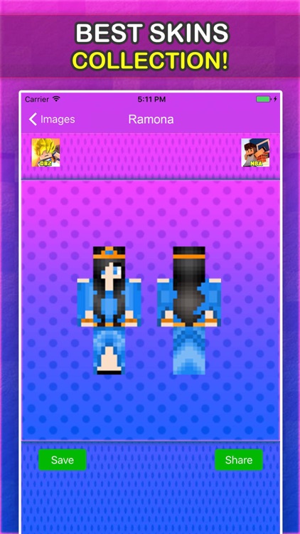 Little Carly Skins For Minecraft Pocket Edition