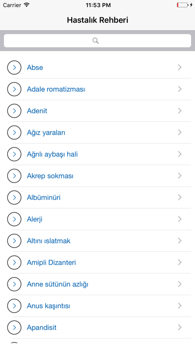 How to cancel & delete Hastalık Rehberi from iphone & ipad 1