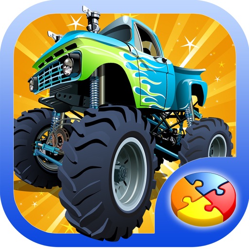 Truck Car Jigsaw Puzzles for Toddlers Games Icon