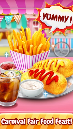 Carnival Fair Food 2017 - Corn Dog & French Fries(圖4)-速報App