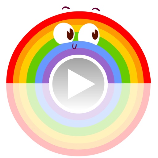 Animated Rainbow Stickers Icon