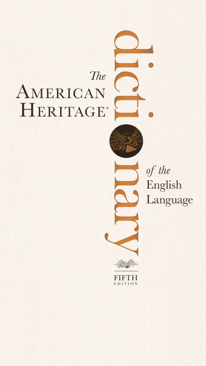 American Heritage® Dictionary — 5th Edition