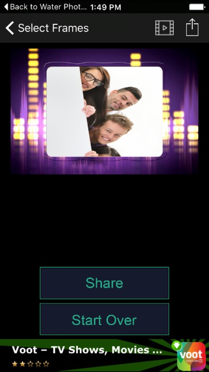 Animated Sparkling Frames Glitter Images Editor HD screenshot-3