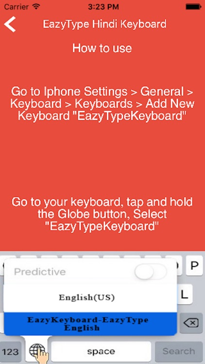 EazyType Hindi Key Board