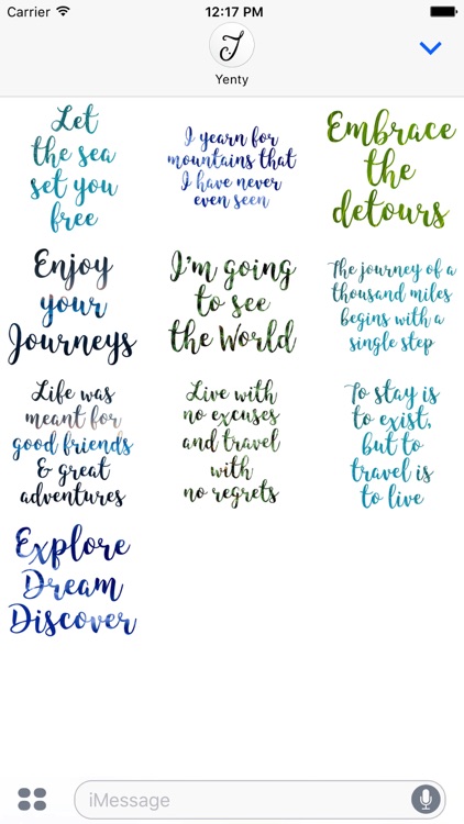 Wanderlust Traveller Messages screenshot-4