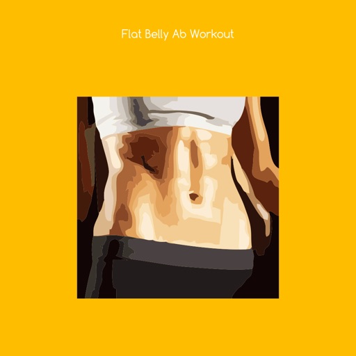 Flat belly ab workout icon
