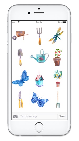 Springtime Gardening Watercolor Sticker Pack(圖4)-速報App