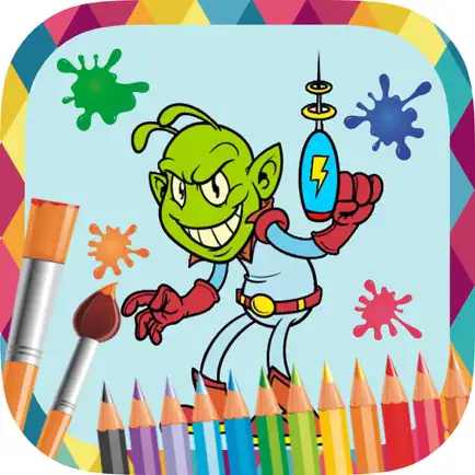 Aliens to paint - coloring book to draw space Cheats