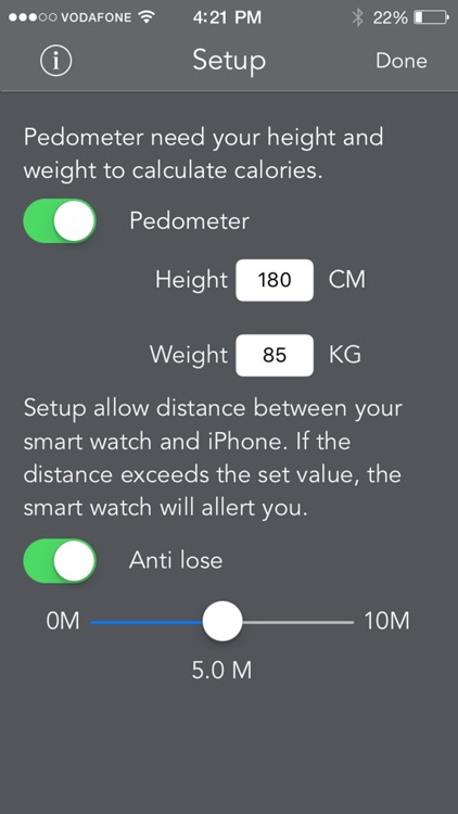 Notice Smart Watch - sync SmartWatch Bluetooth