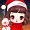 Icon Tiny Santa Cute Xmas Girl Dress Up