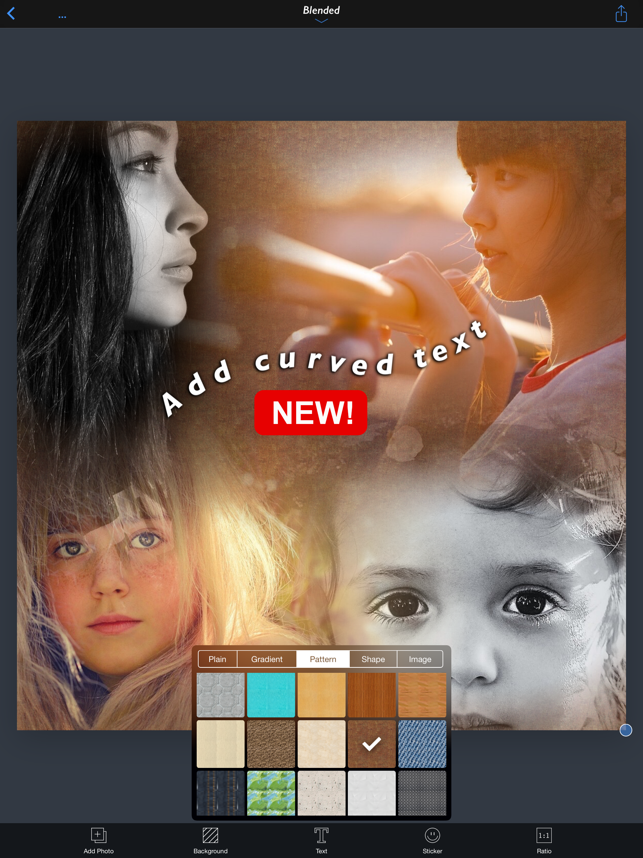 ‎PolyFrame - All In One Collage Maker Screenshot