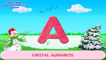 Christmas Learn Alphabets Kids Game screenshot 3