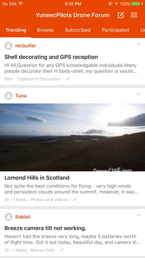YuneecPilots - Yuneec Drone Forum(圖3)-速報App
