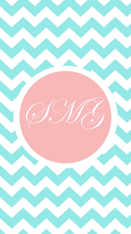 Girly Monogram Wallpapers - Cute Colorful Themes