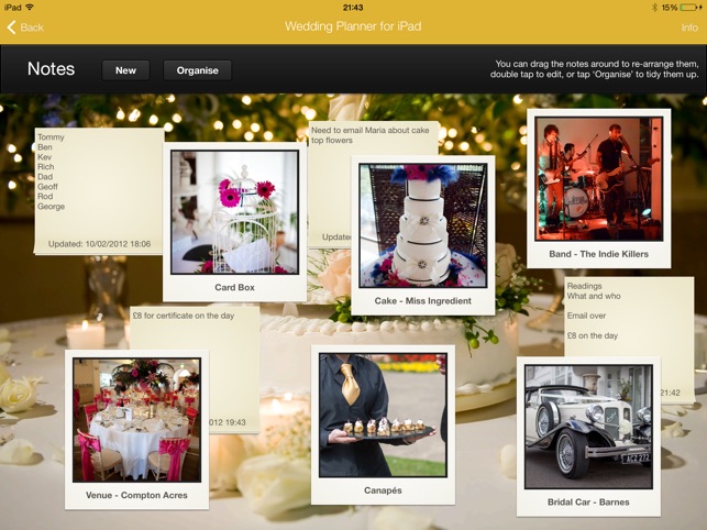 Wedding Planner for iPad(圖3)-速報App