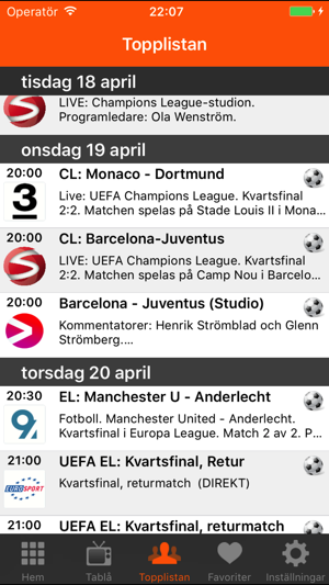 Sport på TV(圖4)-速報App