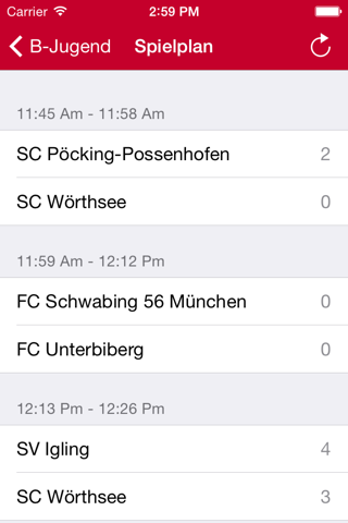 SC Wörthsee screenshot 2