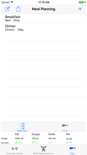 Training Tracker Lite: Body Tracker/Meal Planner(圖5)-速報App