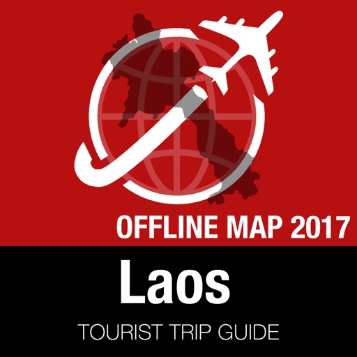 Laos Tourist Guide + Offline Map icon