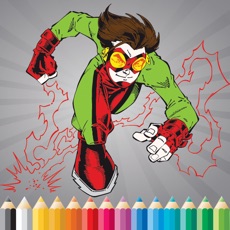 Activities of Super Hero Coloring Book - Activities for Kid