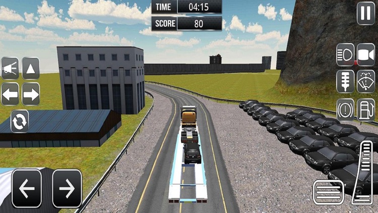 Real Car Transporter Truck Sim screenshot-3