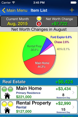 Apex Debt and Wealth Tracker screenshot 2