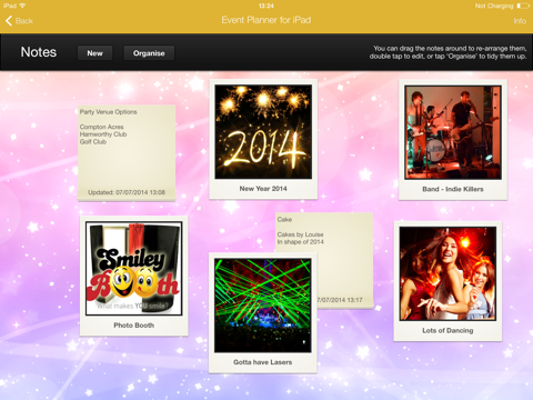 Event Planner for iPad - náhled