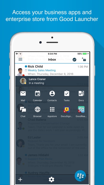 BlackBerry Work screenshot-4