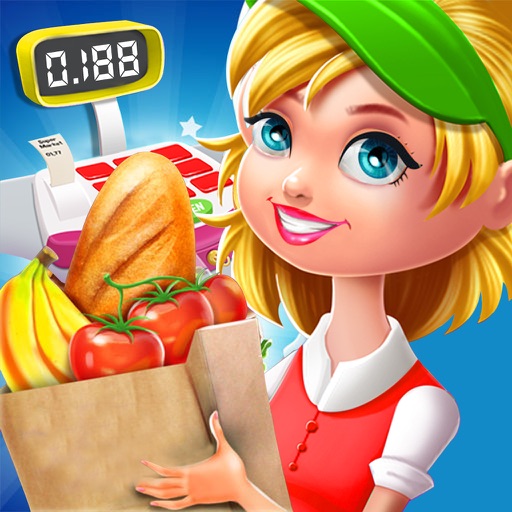 Supermarket Grocery Girl - Shopping Fun Kids Games Icon