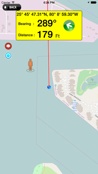 MOB Quick Waypoint man overboard GPS map trackingのおすすめ画像3